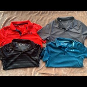Boys Under Armour Polo shirts